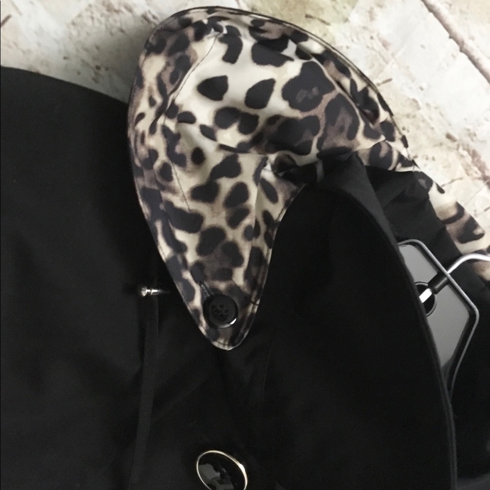 Gallery New York Women's Belted Trench Raincoat M - Picture 7 of 9